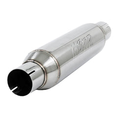 MBRP Resonator. 2.5in. Inlet. Outlet. 16in. body. 20in. overall. T304