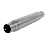 Resonator. 3in. Inlet. Outlet. 22in. body. 26in. overall. T304