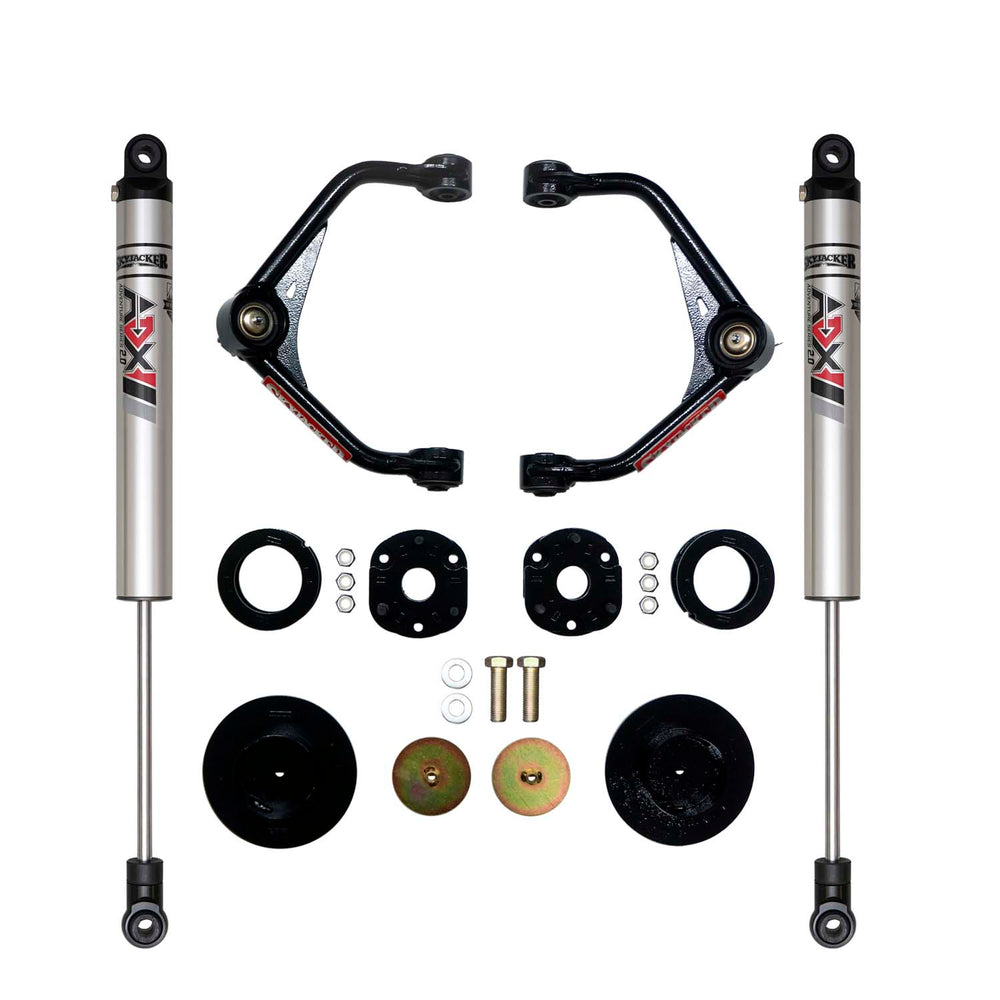 Skyjacker 3 in. Suspension Lift Kit With ADX M2.0 Aluminum Monotube Shocks. — Front (R1230KXM)