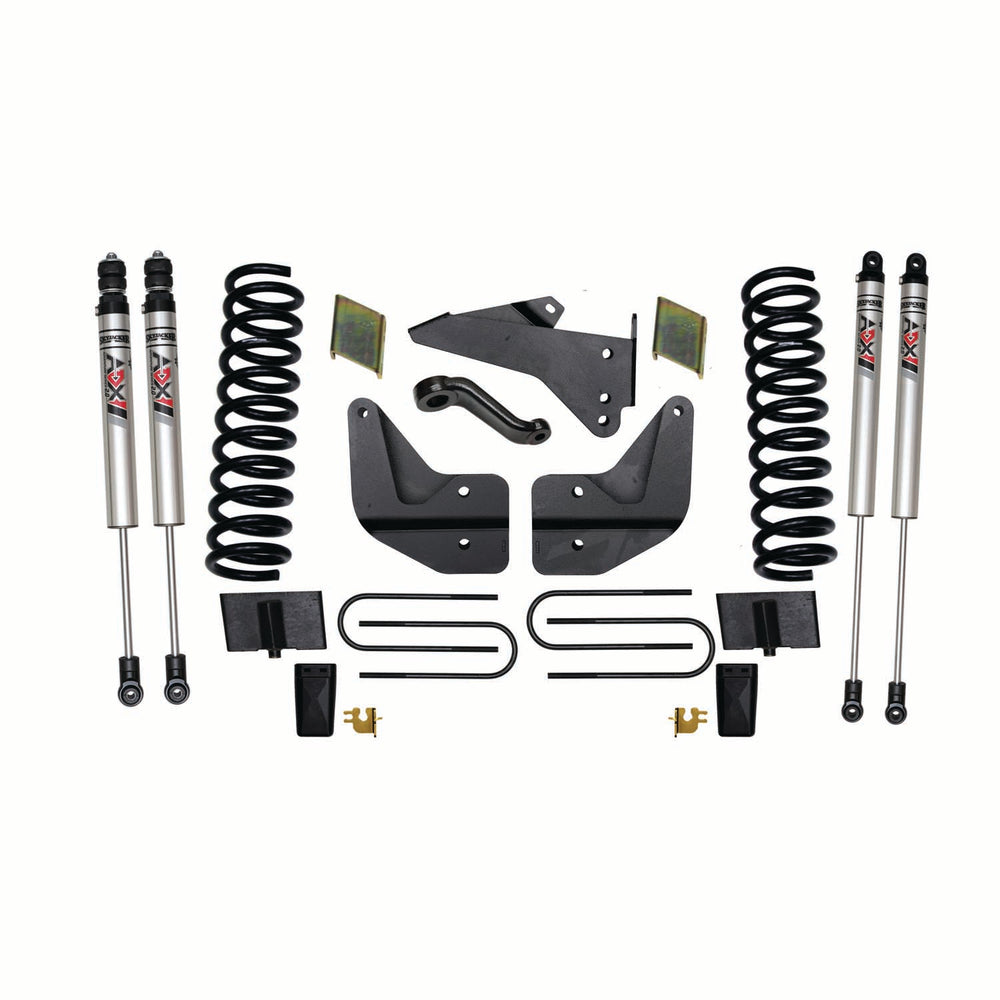 Skyjacker 4 in. Suspension Lift Kit With ADX M2.0 Aluminum Monotube Shocks. — Rear — 1994-2001 Ram 1500 & 1994-2024 Ram 2500 / Ram 3500 & 2005-2024 Ford F-250 Super Duty / Ford F-350 Super Duty (R13451K-XM)