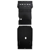 HYBRID TRANSMISSION/TRANSFER-CASE SKID PLATE | 22-25 TUNDRA/23-25 SEQUOIA - 10 GAUGE STEEL / BLACK POWDER COATED