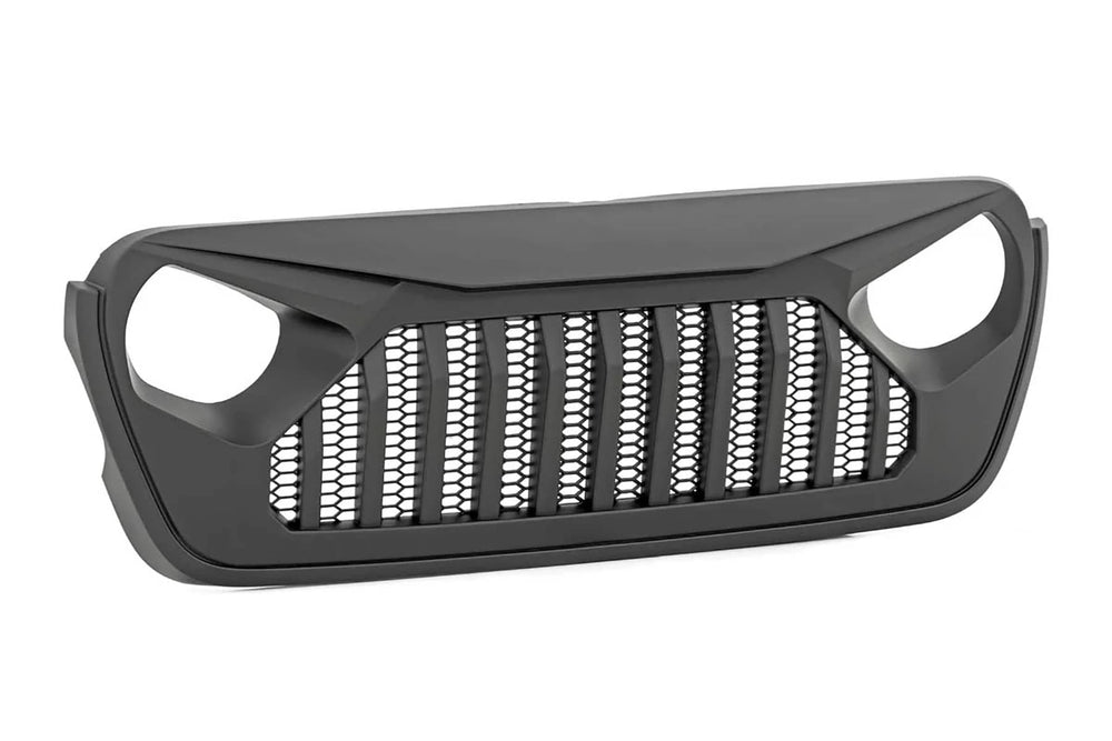 Rough Country Replacement Grille | Angry Eyes | Jeep Gladiator JT/Wrangler JL 4WD (18-24)