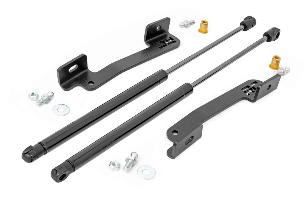 Rough Country Hood Struts | Hydraulic | Jeep Gladiator JT/Wrangler JL 4WD (2018-2025)