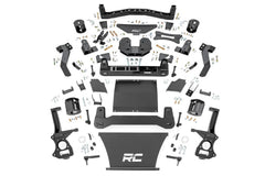 Rough Country 6" Lift Kit - 21-24 Tahoe/Yukon 4WD