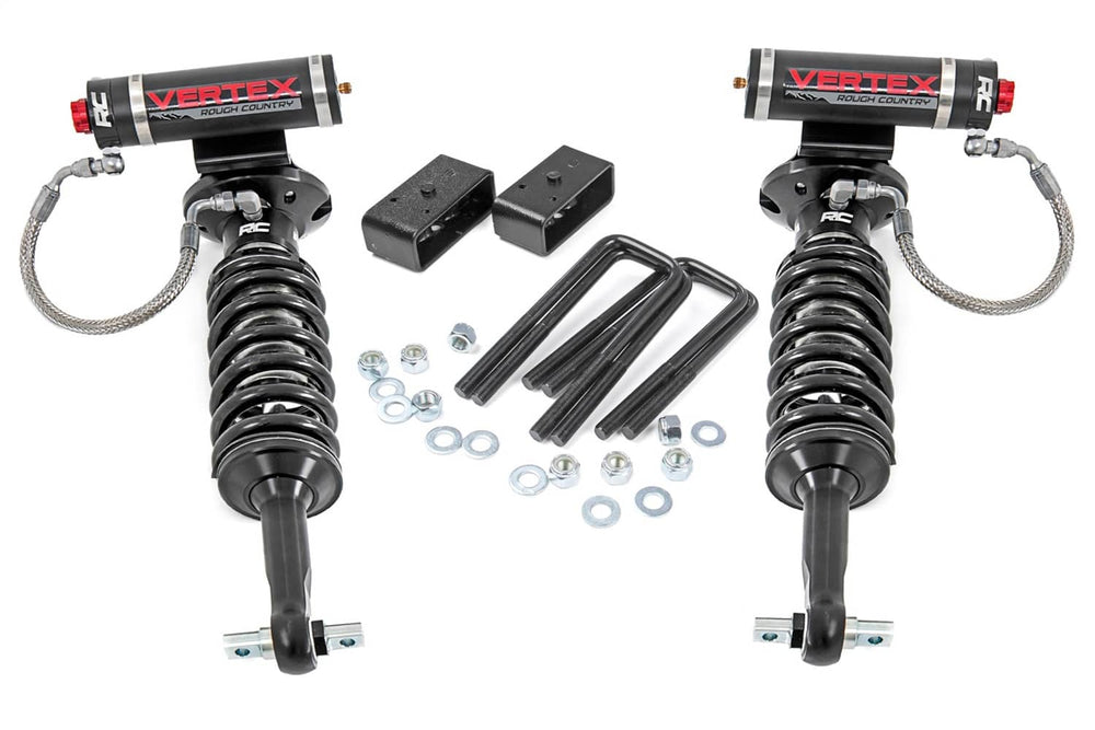 Rough Country 2.5" Lift Kit with Vertex Coilovers | 07-18 Silverado / Sierra 1500