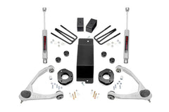 Rough Country 3.5" Lift Kit - 07-16 Silverado / Sierra 1500 with Alum/Cast Steel Uca