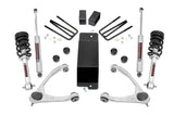 ROUGH COUNTRY 3.5" LIFT KIT ; 14-16 SILVERADO / SIERRA 1500 WITH FORGED UCA