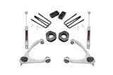 ROUGH COUNTRY 3.5" LIFT KIT ; 07-16 SILVERADO / SIERRA 1500 WITH FORGED UCA ; CAST STEEL