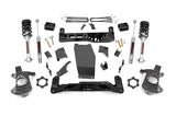 ROUGH COUNTRY 5" LIFT KIT WITH N3 STRUTS AND N3 REAR SHOCKS | 14-18 SILVERADO / SIERRA 1500 WITH CAST STEEL