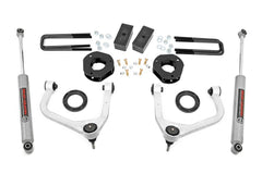 Rough Country 3.5" Lift Kit with Strut Spacers and N3 Rear Shocks - 19-24 Sierra 1500 (EXCLUDING AT4/AT4X/DENALI)