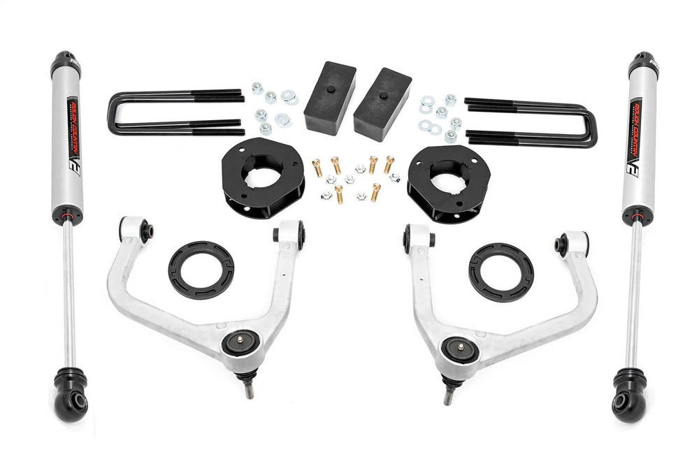 Rough Country 3.5" Lift Kit - 19-23 Sierra 1500 2WD/4WD - V2