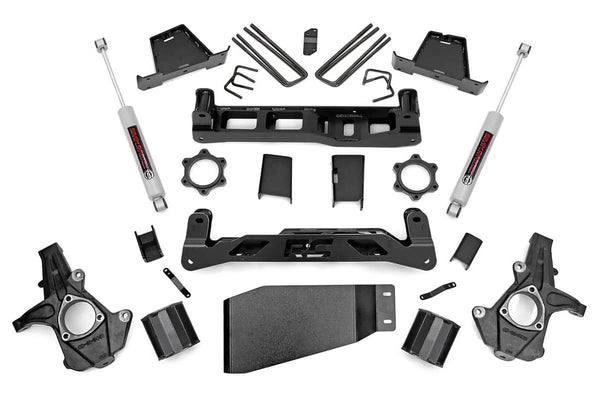 Rough Country 6" Lift Kit - 07-13 Silverado/Sierra 1500