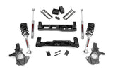 ROUGH COUNTRY 5" LIFT KIT ; 14-17 SILVERADO / SIERRA 1500 ; CAST STEEL ; N3 STRUTS