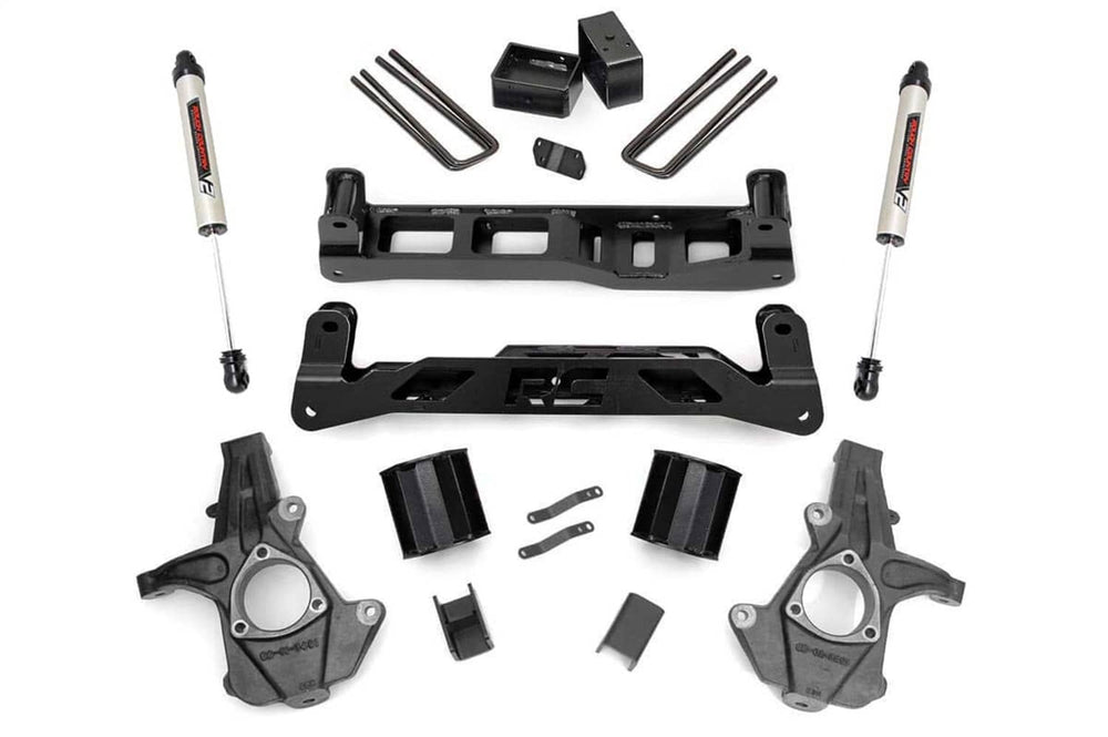 Rough Country 5" Lift Kit - 14-17 Silverado / Sierra 1500 - Cast Steel - V2