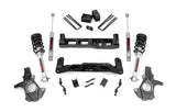 ROUGH COUNTRY 5" LIFT KIT WITH  14-18 SILVERADO / SIERRA 1500 ALUM/STAMPED STEEL ; N3 STRUTS
