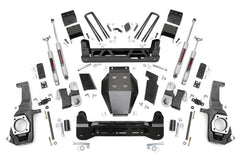 Rough Country 5" Lift Kit - 11-19 Silverado / Sierra HD Non-Torsion Drop