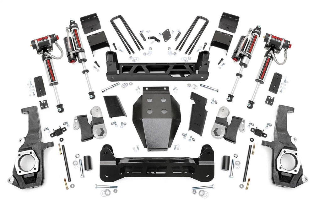 Rough Country 5" Lift Kit - 11-19 Silverado / Sierra HD with Vertex Coilovers