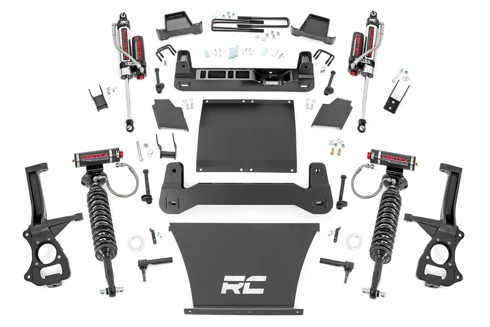Rough Country 4" Lift Kit with Vertex Coilovers and Shocks - 19-24 Silverado 1500 Trail Boss