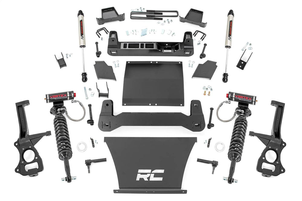 Rough Country 4" Lift Kit with Vertex Coilovers and Monotube Shocks - 19-24 Silverado 1500 Trail Boss 4.3/5.3/6.2L