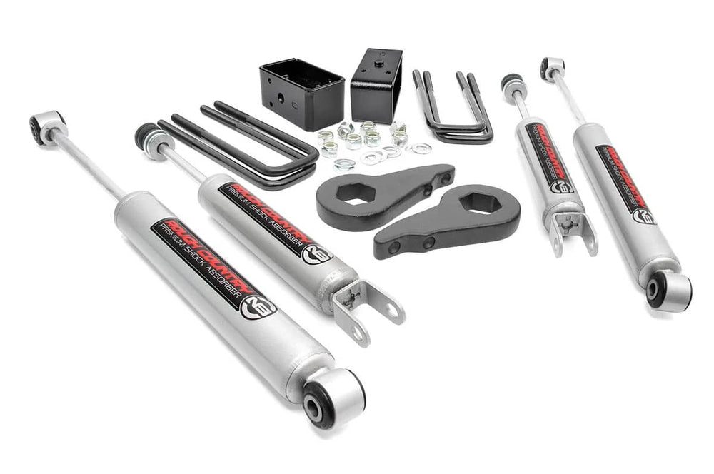 Rough Country N3 Shocks 1.5-2 Inch Lift Kit 1999-2006 Silverado/Sierra 1500