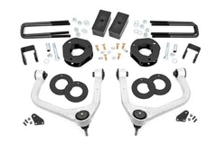 Rough Country 3.5" Lift Kit — 2019-2024 Chevrolet Silverado 1500 High Country with Adaptive Ride Control