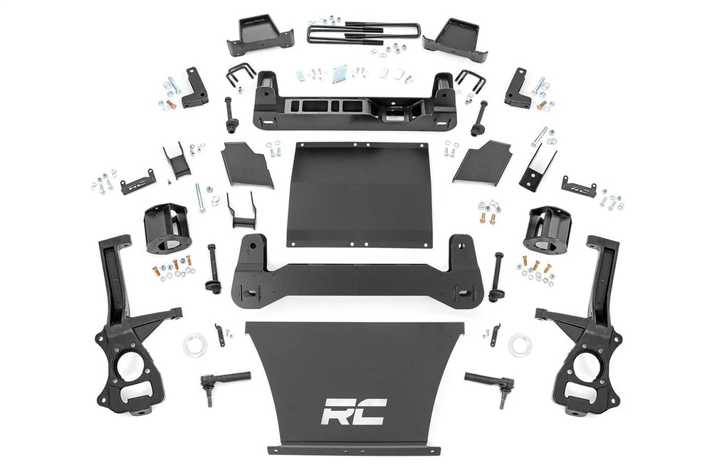 Rough Country 6" Lift Kit - 19-24 Sierra 1500 - 21-24 Silverdo 1500 with Adaptive Ride Control