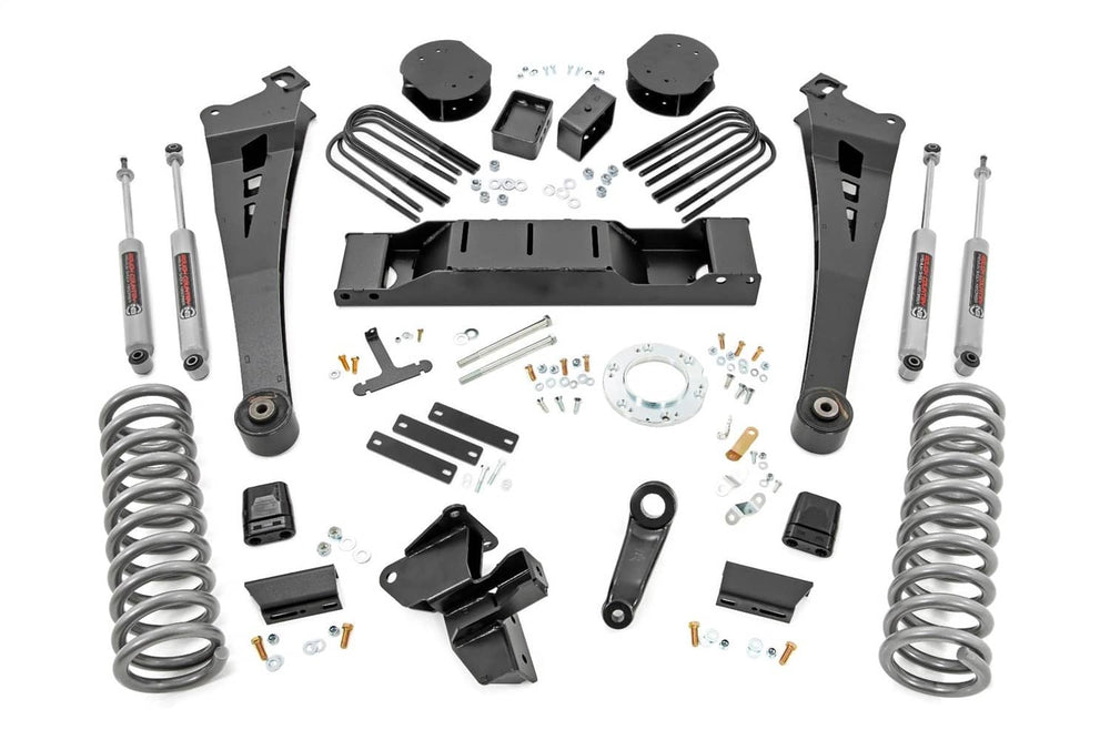 Rough Country 5" Lift Kit | 20-24 Ram 3500 4WD with OE Rear Air