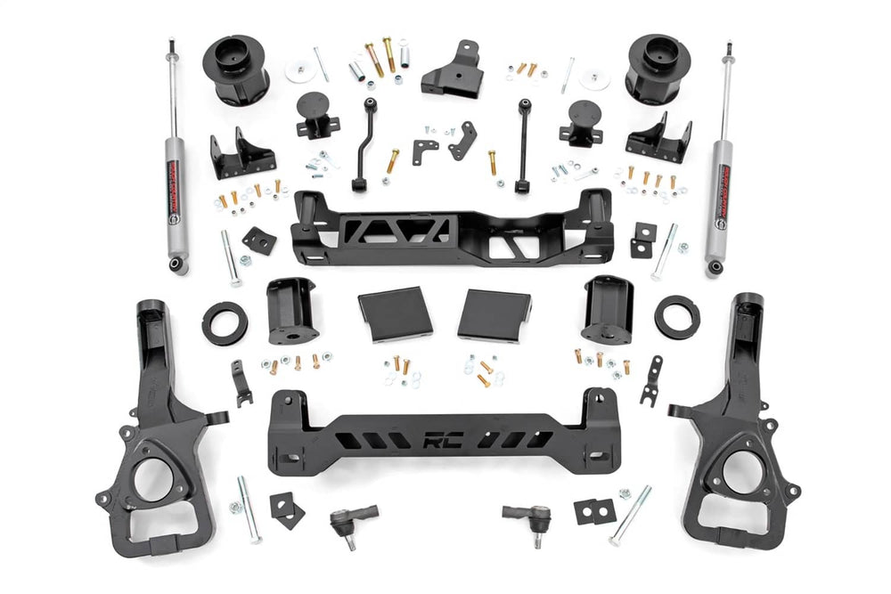 Rough Country 6" Lift Kit - 19-24 Ram 1500 2WD with 22" Factory Wheels