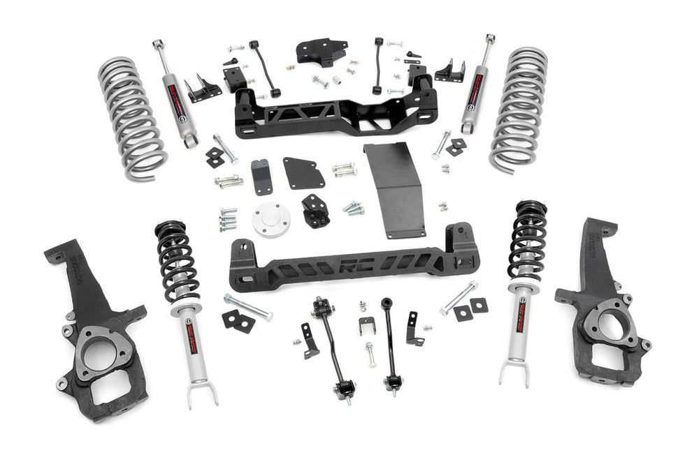 Rough Country 6" Lift Kit with NX3 Struts & Shocks - 12-18 Ram 1500/ 19-24 1500 Classic 4WD Without Air Suspension