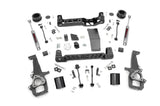 ROUGH COUNTRY 4" LIFT KIT WITH N3 REAR SHOCKS ; 12-18 RAM 1500/ 19-24 1500 CLASSIC 4WD