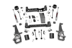 Rough Country 4" Lift Kit with N3 Rear Shocks - 12-18 Ram 1500/ 19-24 1500 Classic 4WD