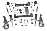ROUGH COUNTRY 4" LIFT KIT WITH N3 STRUTS & SHOCKS ; 12-18 RAM 1500/ 19-24 1500 CLASSIC 4WD WITHOUT AIR SUSPENSION