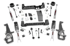 Rough Country 4" Lift Kit with N3 Struts & Shocks - 12-18 Ram 1500/ 19-24 1500 Classic 4WD Without Air Suspension