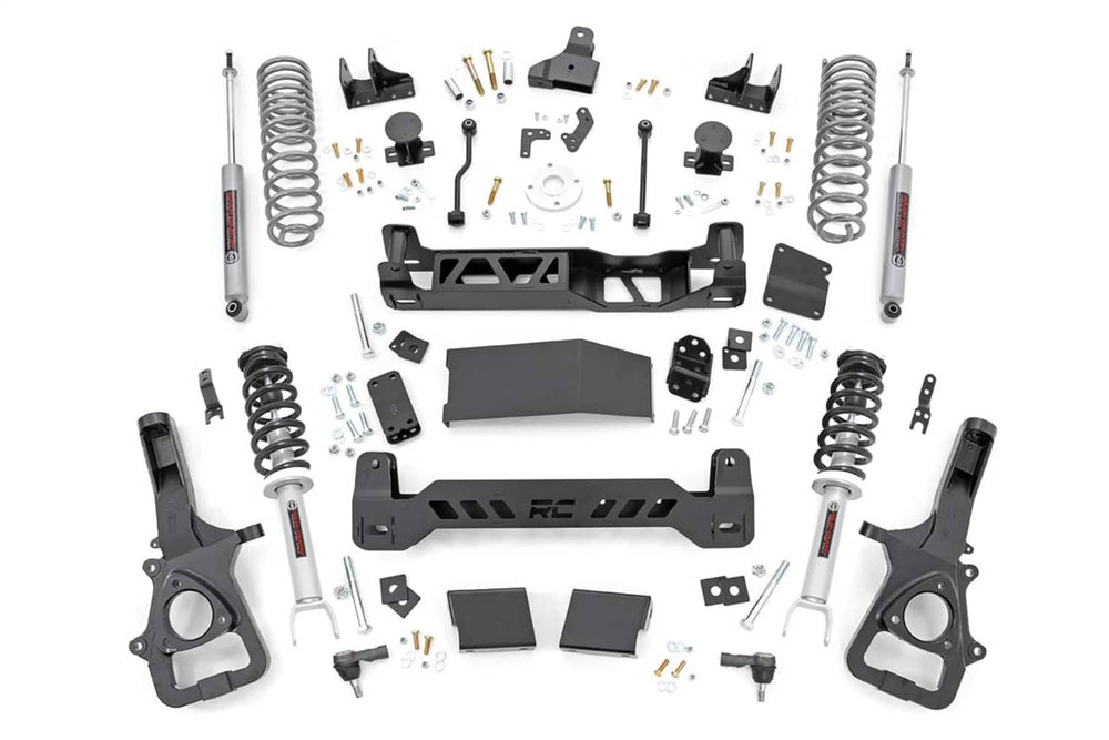 Rough Country 6" Lift Kit with N3 Struts and Shocks - 19-24 Ram 1500 4WD