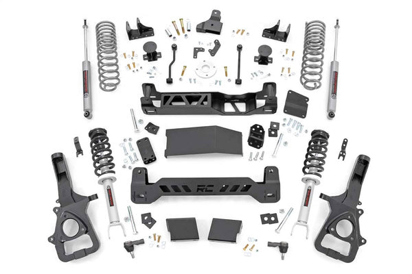 Rough Country 6" Lift Kit with N3 Struts and Shocks - 19-24 Ram 1500 4WD