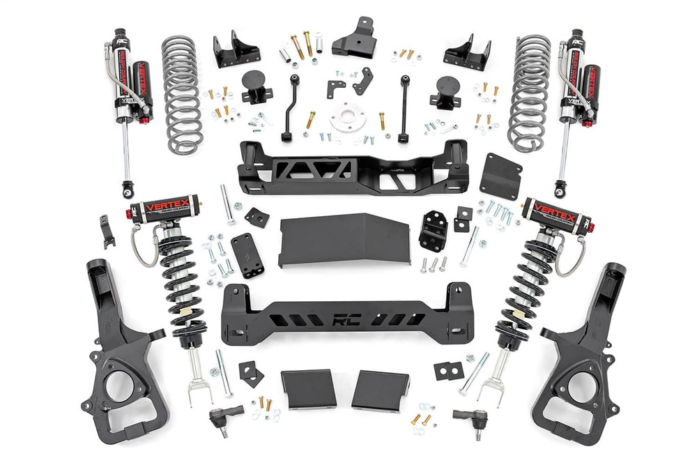 Rough Country 6" Lift Kit with Vertex Coilovers and Shocks - 19-24 Ram 1500 4WD