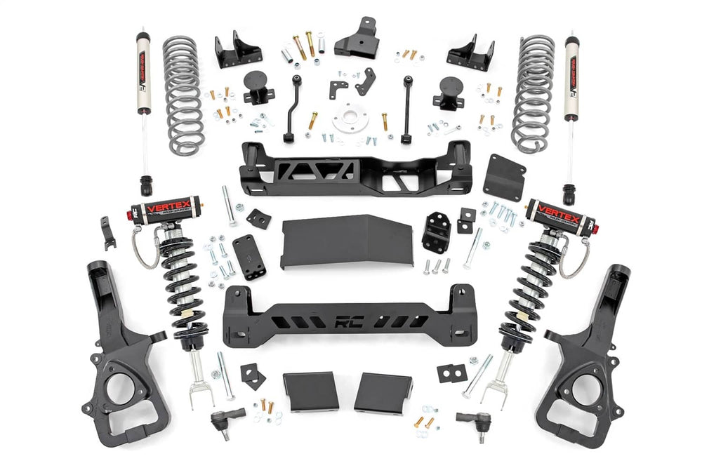 Rough Country 6" Lift Kit with Vertex Coilovers and V2 Shocks - 19-24 Ram 1500 4WD