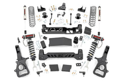 Rough Country 6" Lift Kit with Vertex Coilovers and V2 Shocks - 19-24 Ram 1500 4WD