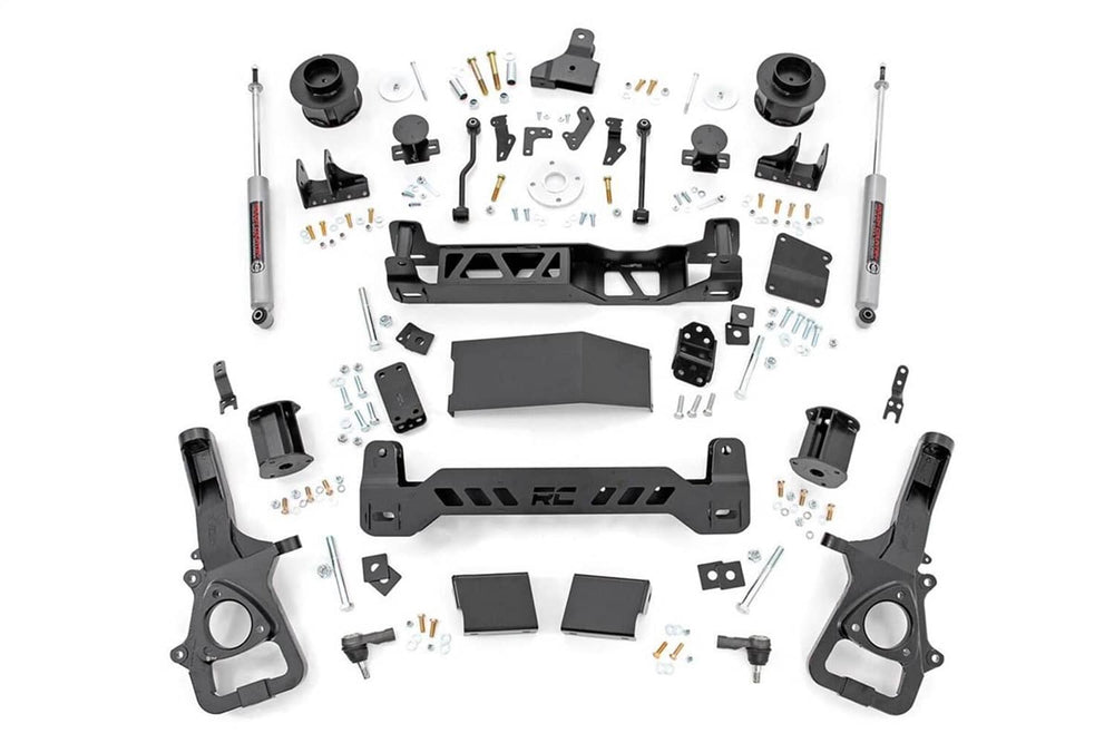 Rough Country 5" Lift Kit - 19-24 Ram 1500 4WD with Air Ride