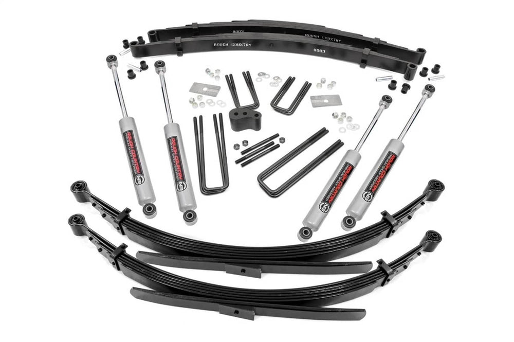 Rough Country 4 Inch Lift Kit | Dodge/Plymouth Ramcharger (78-93)/Trailduster (78-81)