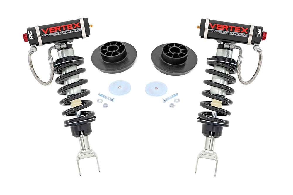 Rough Country 2" Lift Kit with Vertex Coilovers - 12-18 Ram 1500/ 19-22 1500 Classic 4WD