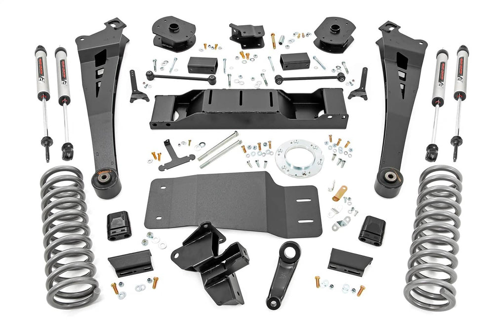 Rough Country 5" Lift Kit with V2 Shocks | 19-24 Ram 2500 4WD with Non Aisin Transmission