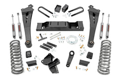 Rough Country 5" Lift Kit | 19-24 Ram 3500 4WD Diesel with 6-BOLT Transfer Case
