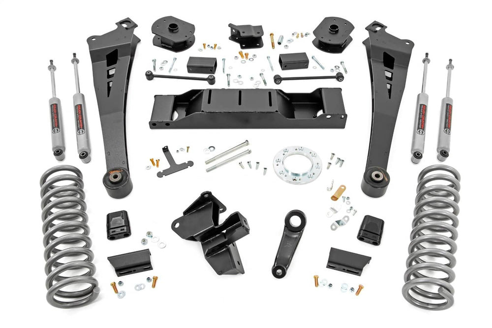 Rough Country 5" Lift Kit with N3 Shocks | 19-24 Ram 2500 4WD Diesel with Aisin Transmission