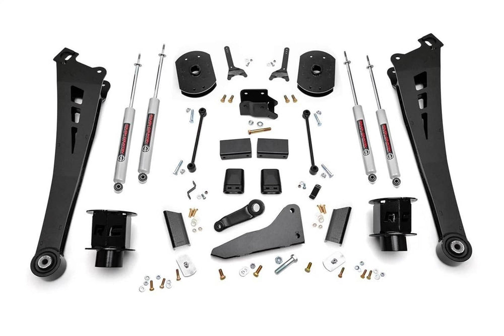 Rough Country 5" Lift Kit - 14-18 Ram 2500 4WD - RR Air Bags