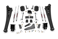 Rough Country 5" Lift Kit - 14-18 Ram 2500 4WD - RR Air Bags