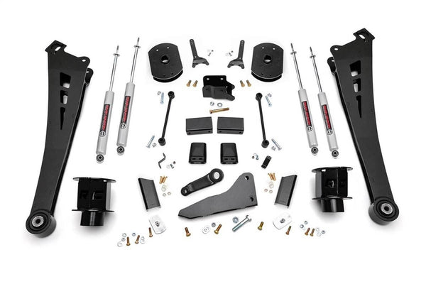 Rough Country 5" Lift Kit - 14-18 Ram 2500 4WD - RR Air Bags