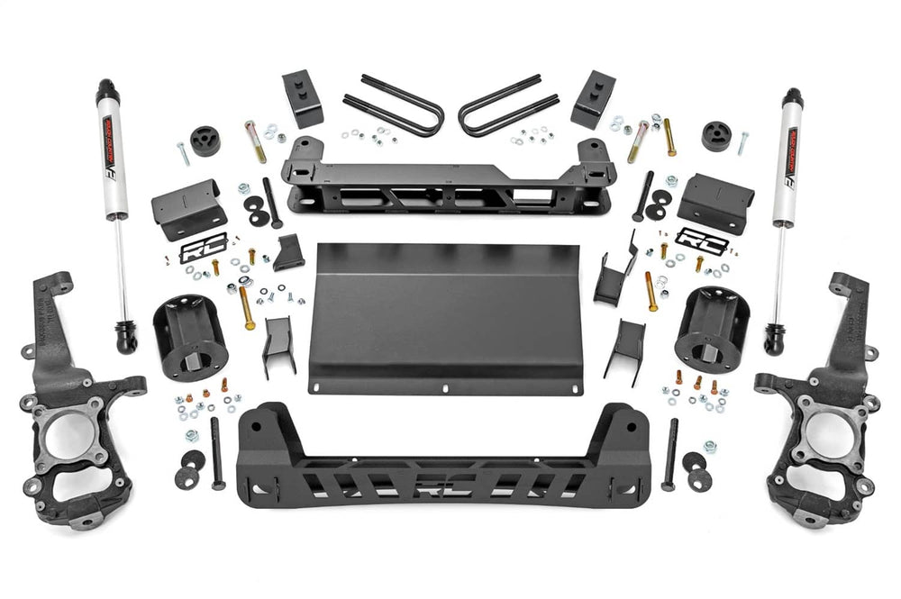 Rough Country 4" Lift Kit - 21-25 F150 Tremor 4WD - RR V2