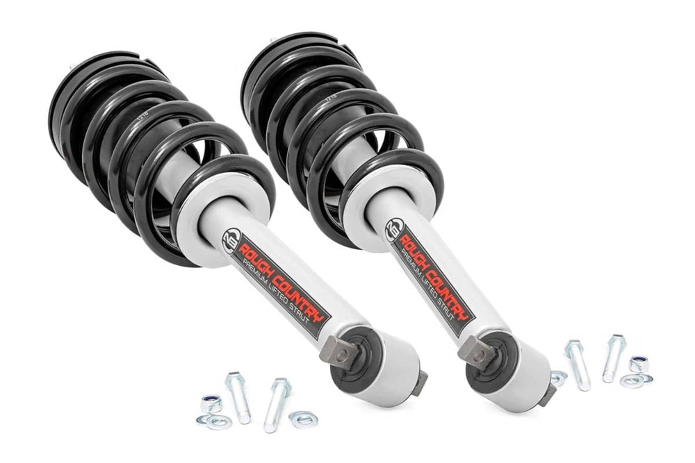 Rough Country Loaded Strut Pair 3.5" Lift - 07-14 Silverado/Sierra 1500 & Tahoe/Yukon/Avalanche 1500 (RCT-501031)