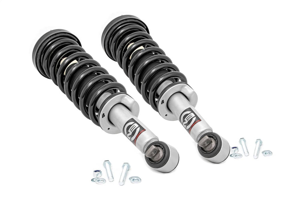 Rough Country Loaded Strut Pair Stock Lift - 14-25 F150 4WD